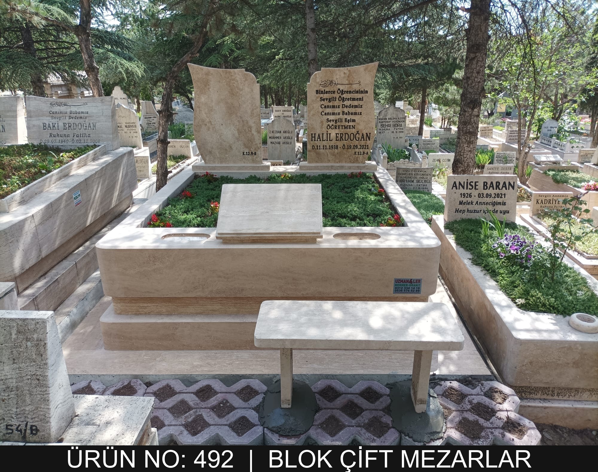 Blok Çift Kişilik - Model 492