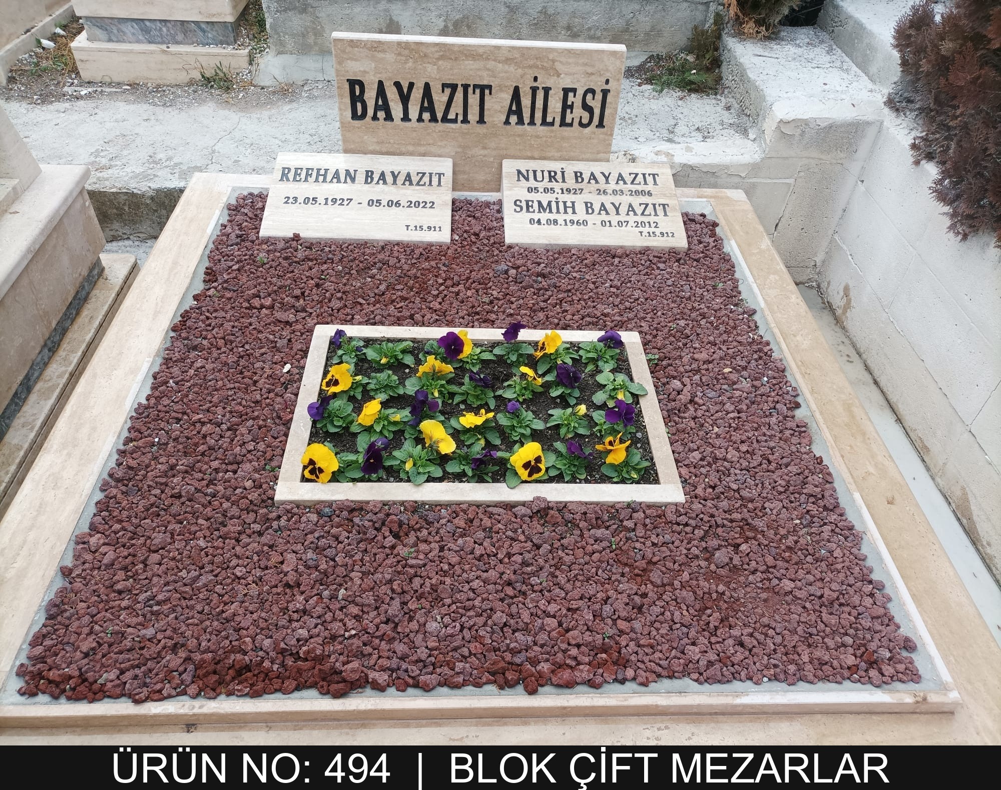 Blok Çift Kişilik - Model 494