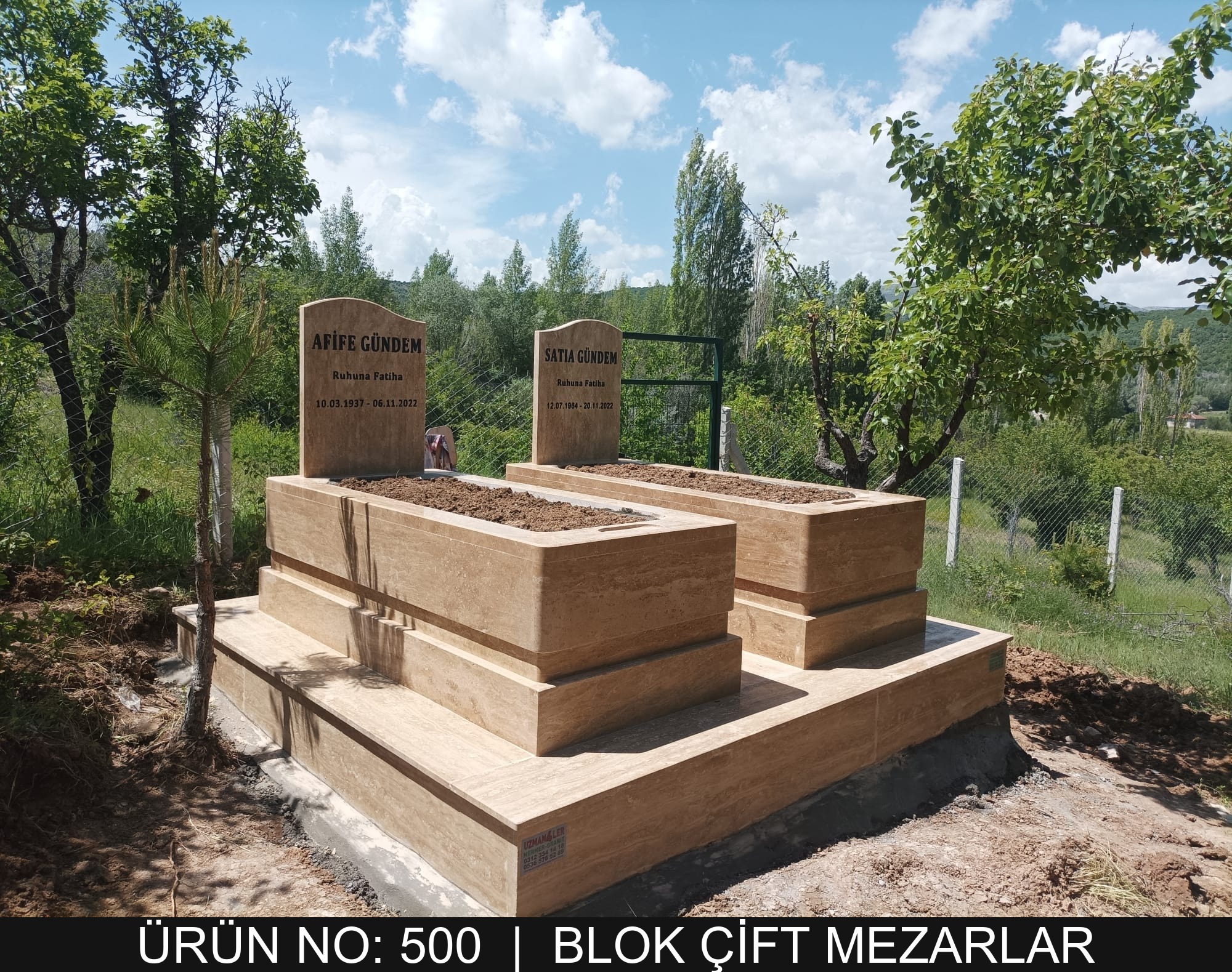 Blok Çift Kişilik - Model 500