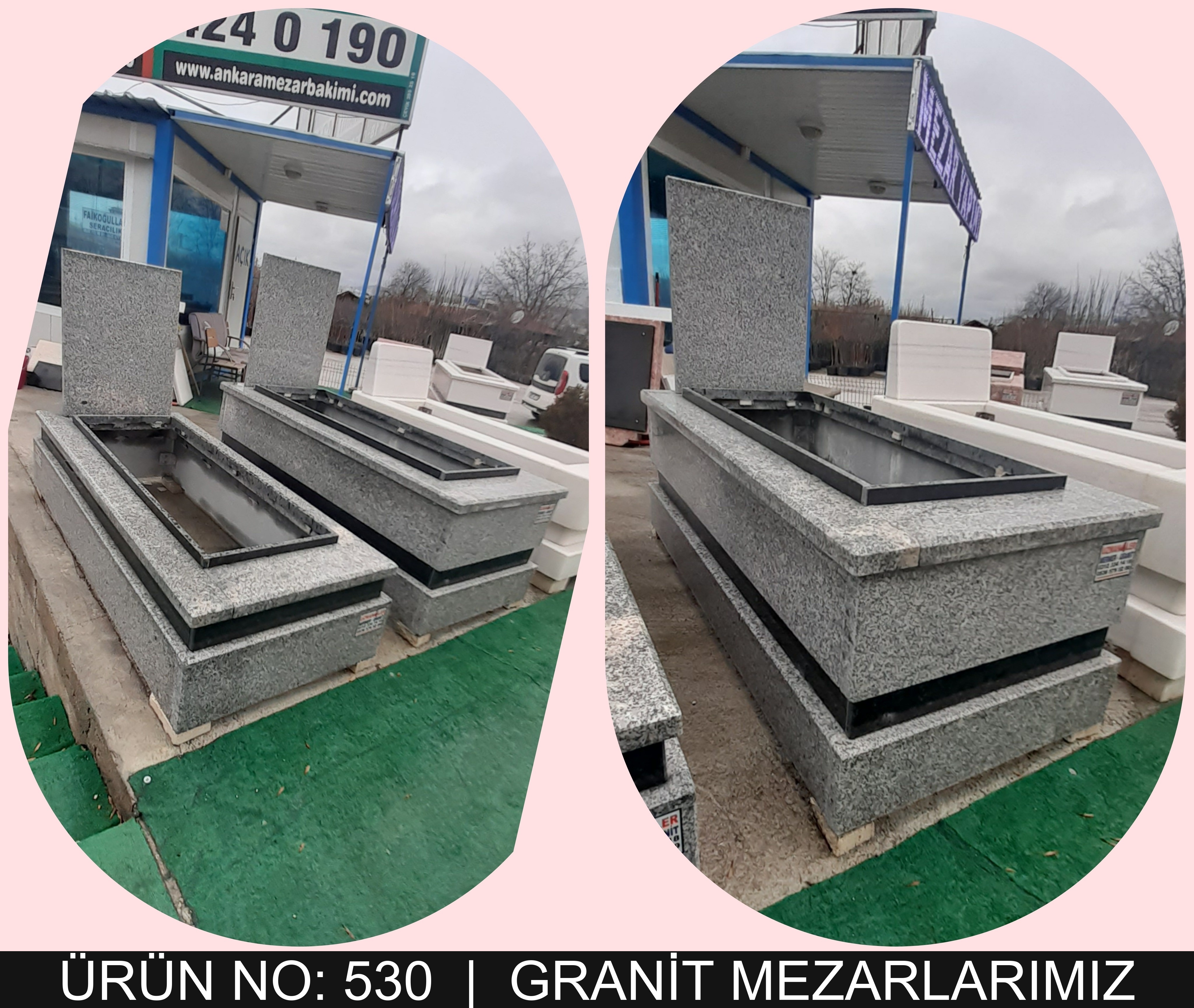 Granit Mezarlar - Model 530