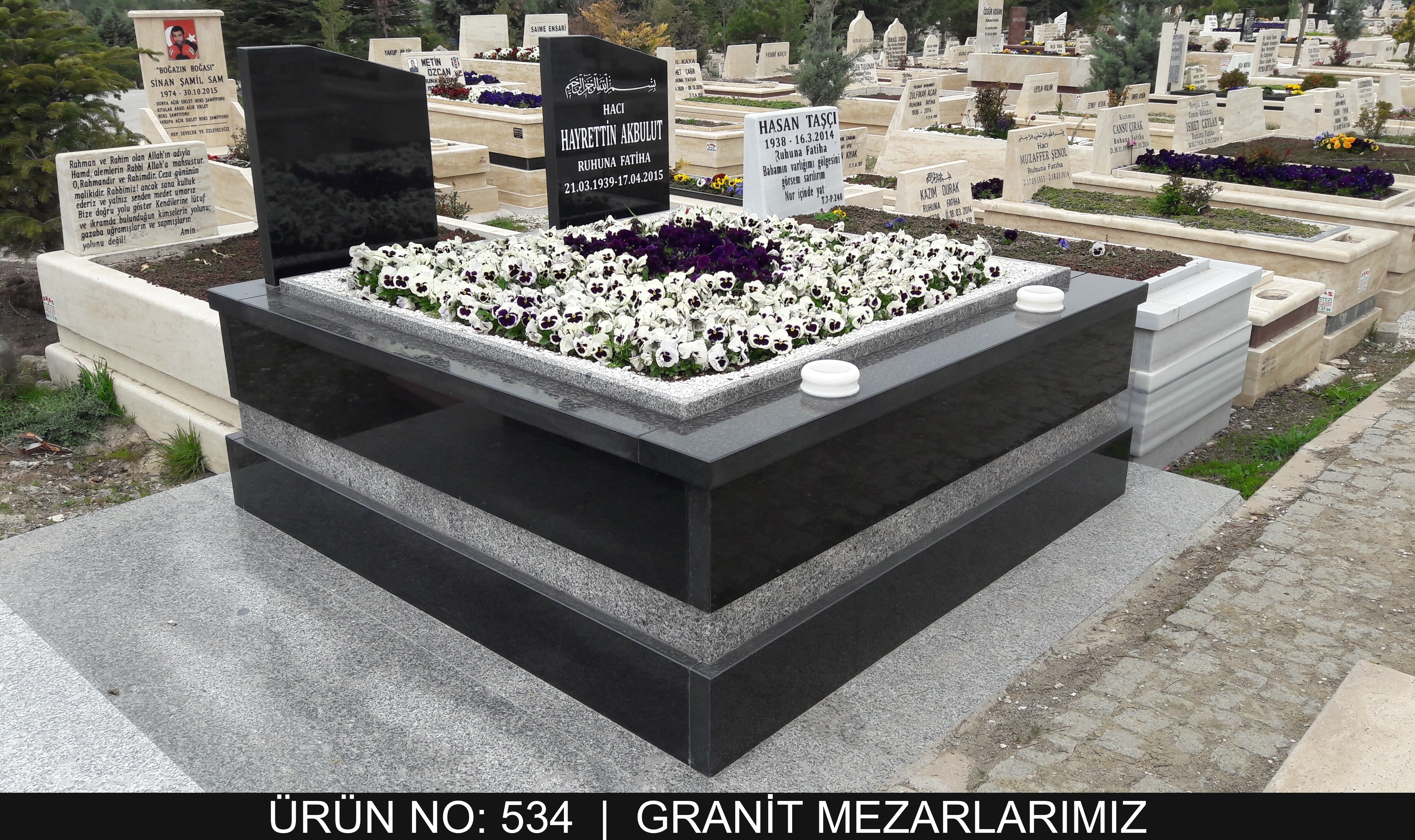 Granit Mezarlar - Model 534
