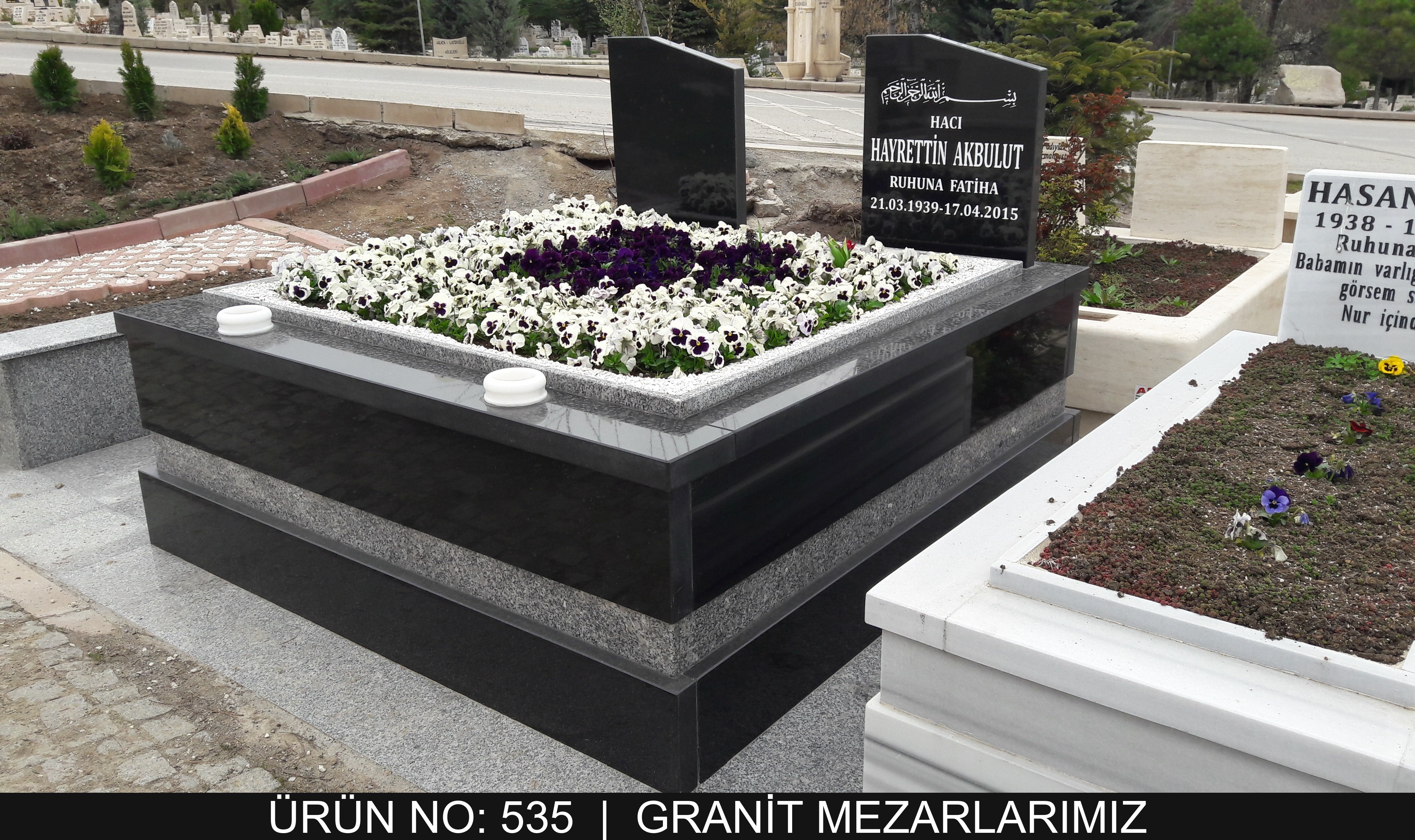 Granit Mezarlar - Model 535