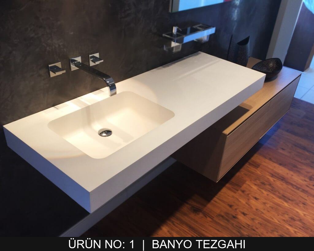 Banyo Tezgahı - Model 001