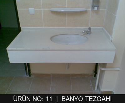 Banyo Tezgahı - Model 003