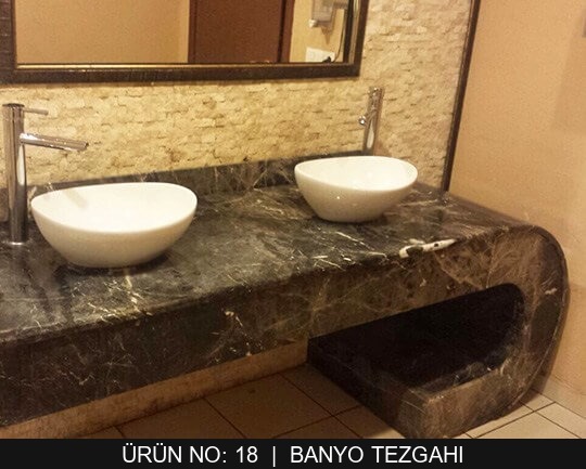 Banyo Tezgahı - Model 010