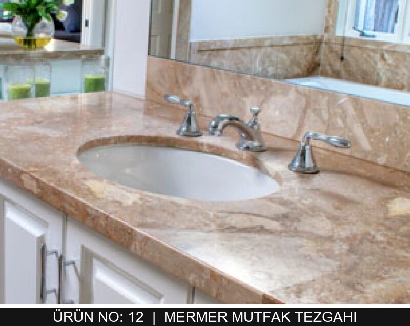 Mermer Mutfak Tezgahı - Model 004
