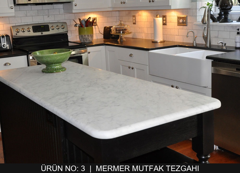 Mermer Mutfak Tezgahı - Model 006