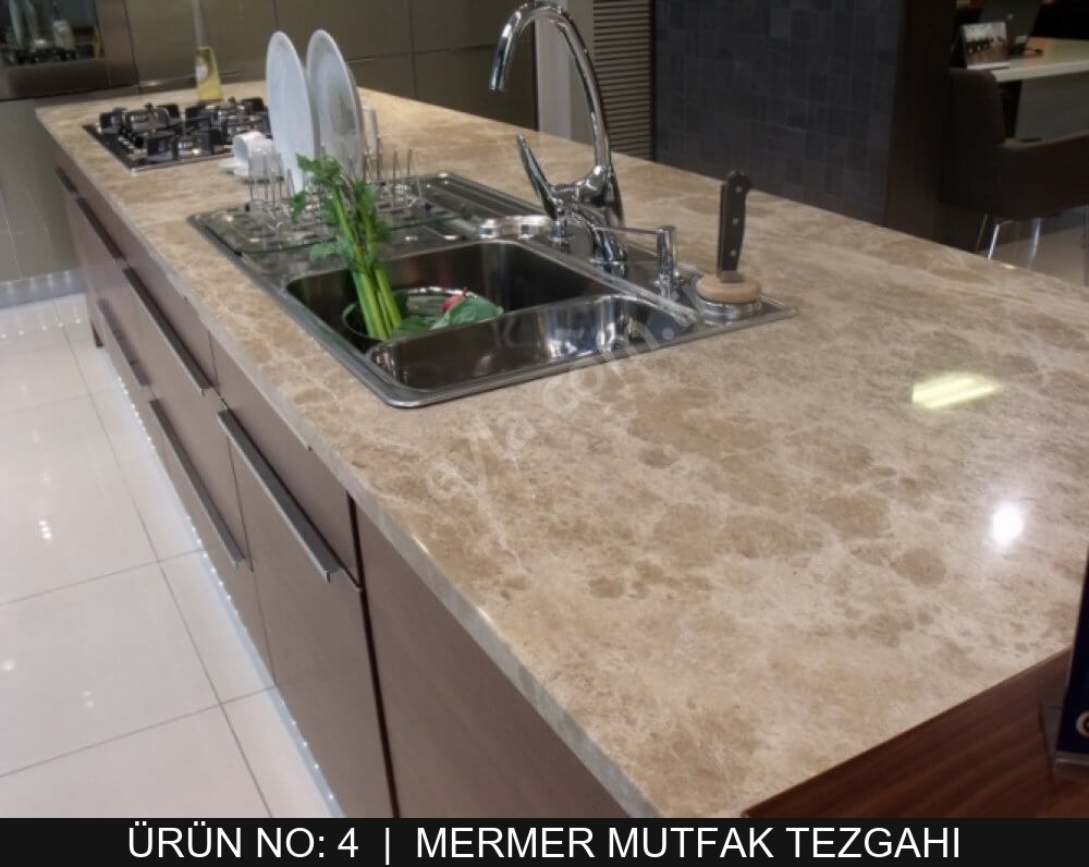 Mermer Mutfak Tezgahı - Model 007