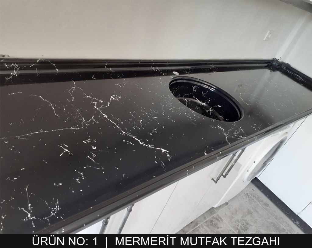 Mermerit Mutfak Tezgahı - Model 001