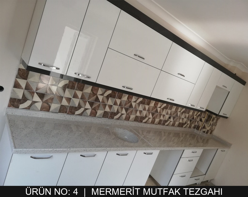 Mermerit Mutfak Tezgahı - Model 014
