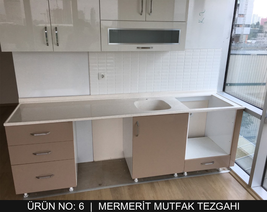 Mermerit Mutfak Tezgahı - Model 016