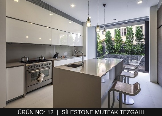 Silestone Mutfak Tezgahı - Model 004