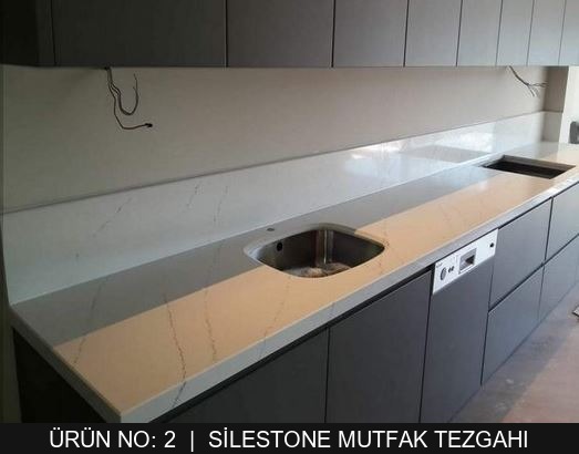 Silestone Mutfak Tezgahı - Model 007