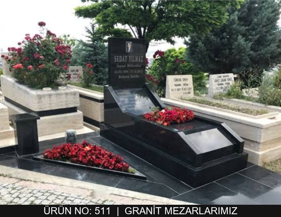 Ankara Modern Granit Mezar Tasarımları